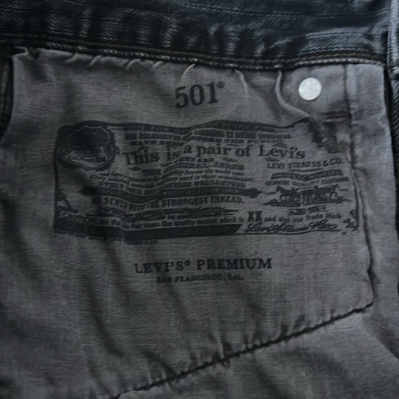 Levi's 501 81 Black Jean - Picture 9 of 9